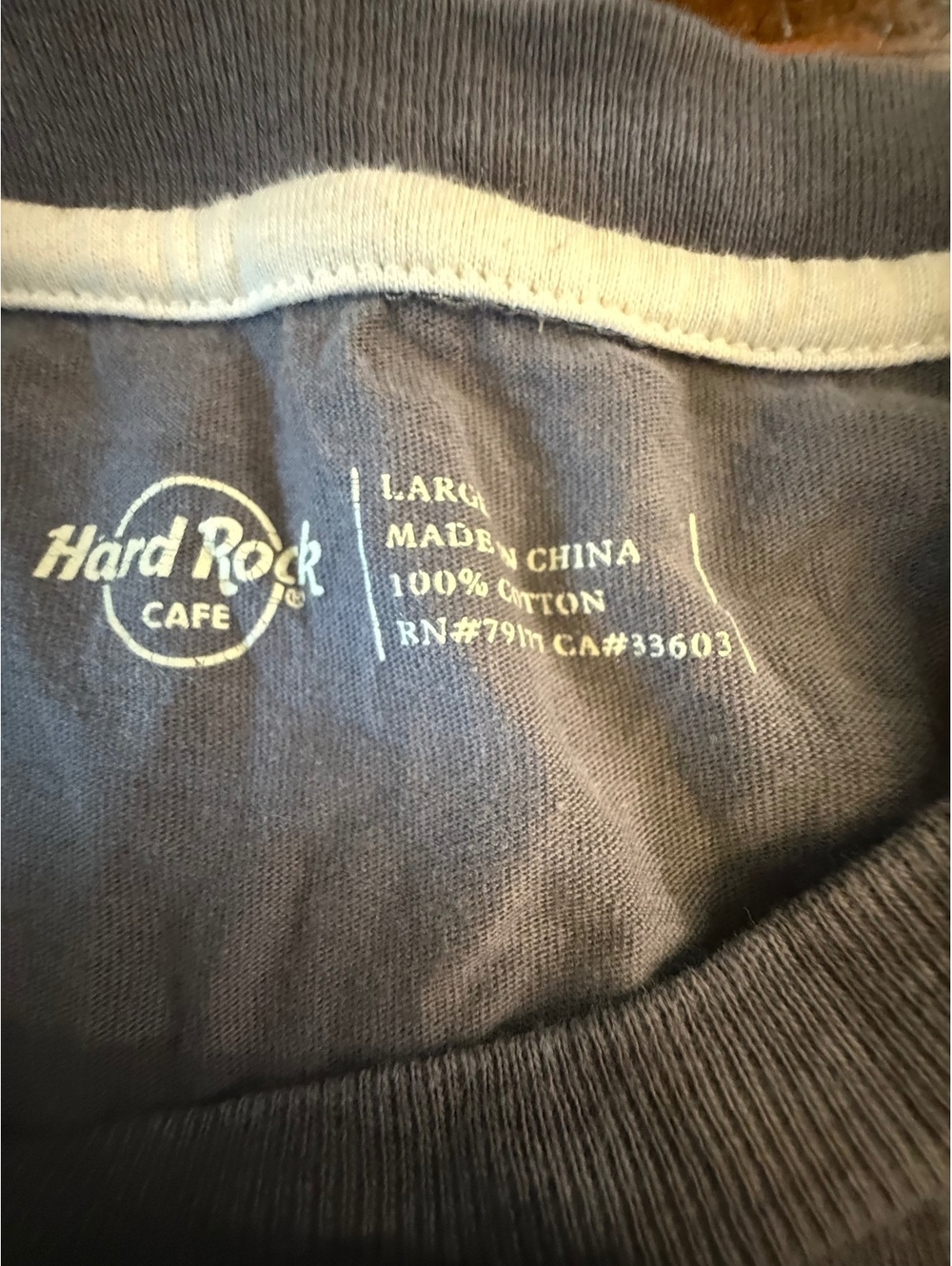 Hard Rock Cafe New Orleans Large Cotton T-Shirt